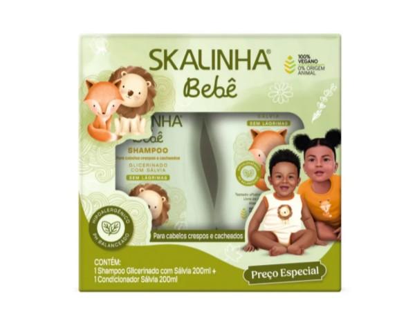 SKALINHA Bebe Shampoo 200ml + Conditioner 200ml - Kit