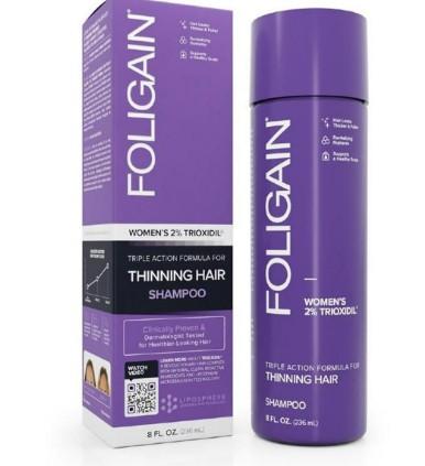 Foligain Women's 2% Trioxodil Thinning Hair Shampoo - 236ml