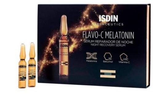 ISDIN Isdinceutics Flavo-C Melatonin Night Recovery Serum - 10 Ampoules