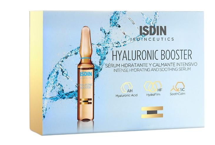 ISDIN Isdinceutics Hyaluronic Booster Intensive Hydrating Face Serum- 10 Ampoules *2 ml