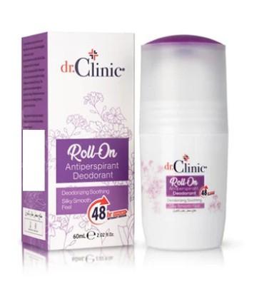 dr.Clinic Roll-On Antiperspirant Deodorant (Purple) - 50ml