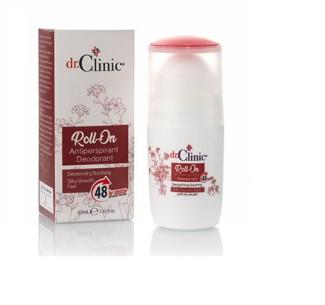 dr.Clinic Roll-On Antiperspirant Deodorant (Red) - 75ml