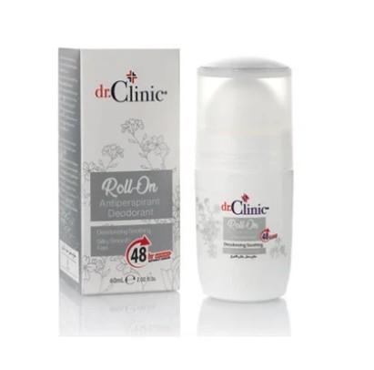 dr.Clinic Roll-On Antiperspirant Deodorant (Silver) - 75ml