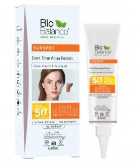 BioBalance Sunspot Even Tone Aqua Fusion SPF 50 Dry Touch - 40 ml