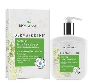Biobalance Dermasoothe Soothing Facial Cleansing Gel For Sensitive Skin - 250ml