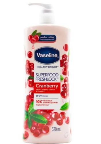 Vaseline Superfood Freshlock Cranberry - 320ml