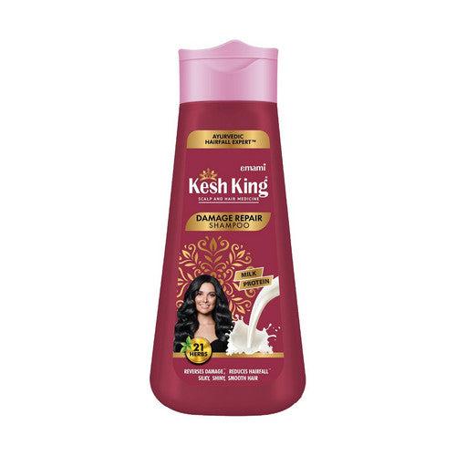 Kesh King Damage Repair Shampoo Milk Protien - 340ml