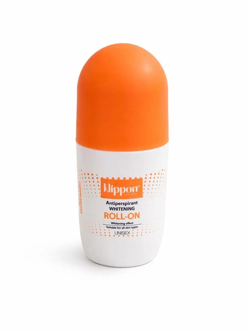 NIPPON Antiperspirant Whitening Roll-ON Unisex (Orange) - 70ml