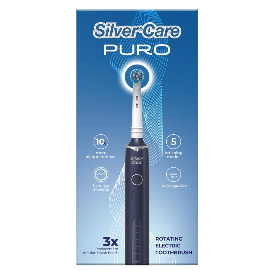 SILVER Care Puro Electric Toothbrush