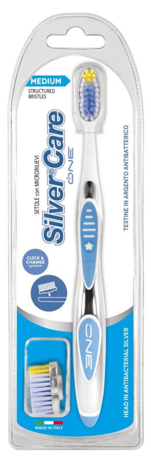SILVER Care One Medium Toothbrush