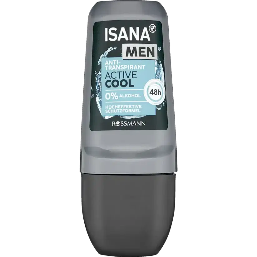 ISANA Men AntiTranspirant Active Cool - 50ml