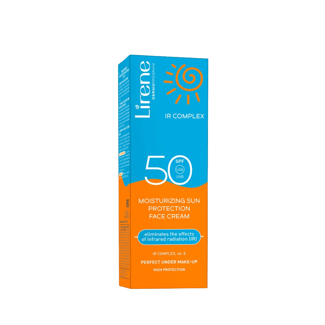 LIRENE 50SPF Moisturizing Sun Protection Face Cream - 40ml