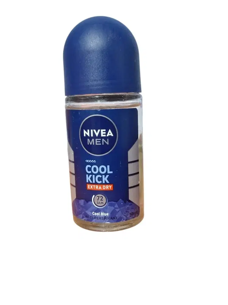 NIVEA Men Cool Kick Cool Blue Extra Dry Anti-Perspirant Roll-On - 50ml