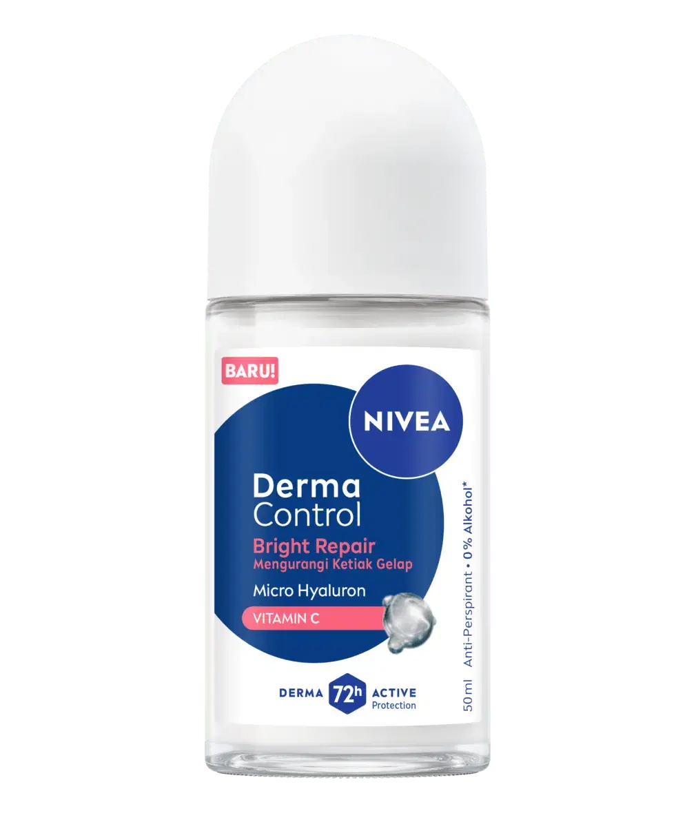 NIVEA Derma Control Bright Repair Vitamin C Anti-Perspirant Roll-On - 50ml