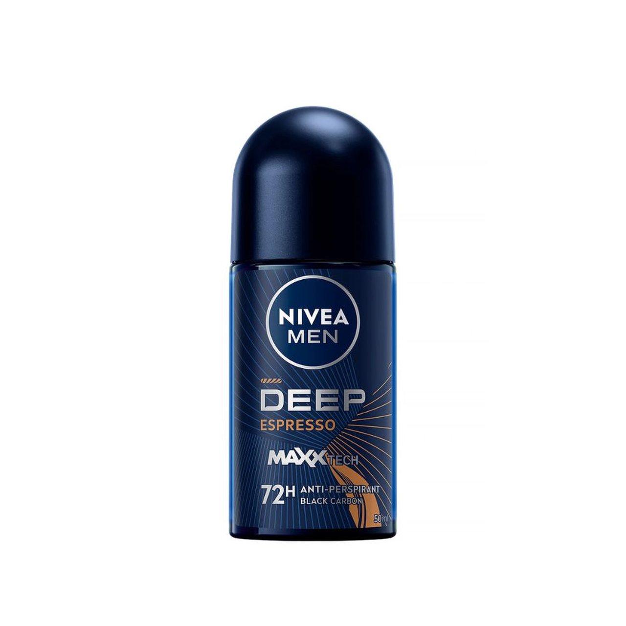 NIVEA Men Deep Espresso Anti-Perspirant Roll-On - 50ml