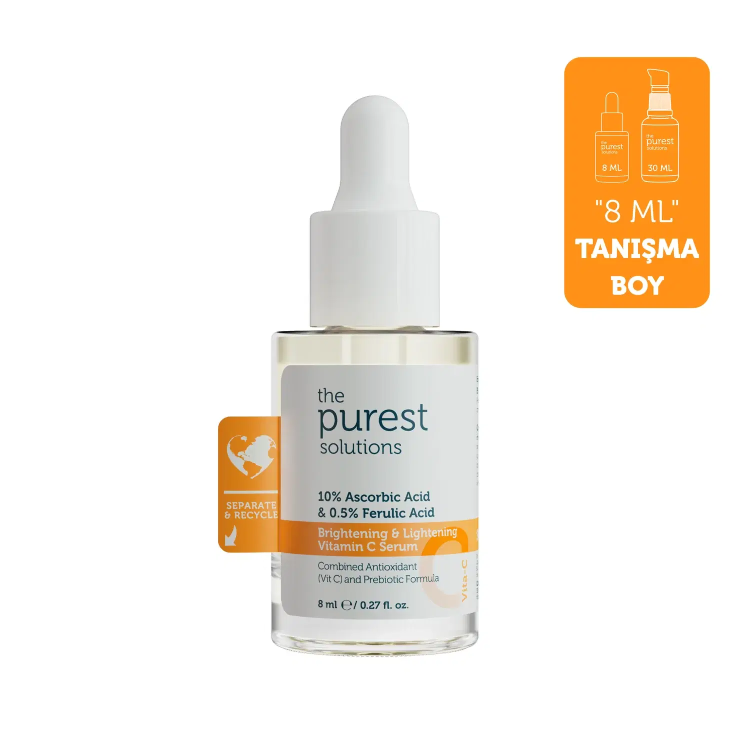 THE PUREST Brightening & Lightening Vitamin C Serum - 8ml
