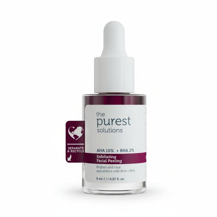 THE PUREST AHA 10% + BHA 2% Exofoliating Facial Peeling - 8ml