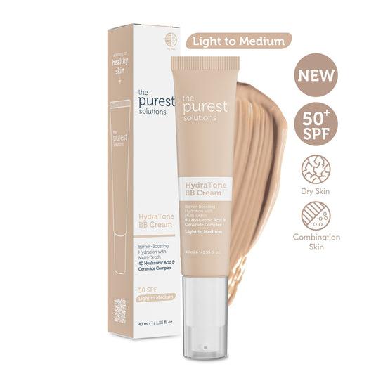 THE Purest Hydra Tone BB Cream SPF50 Light To Medium - 40ml