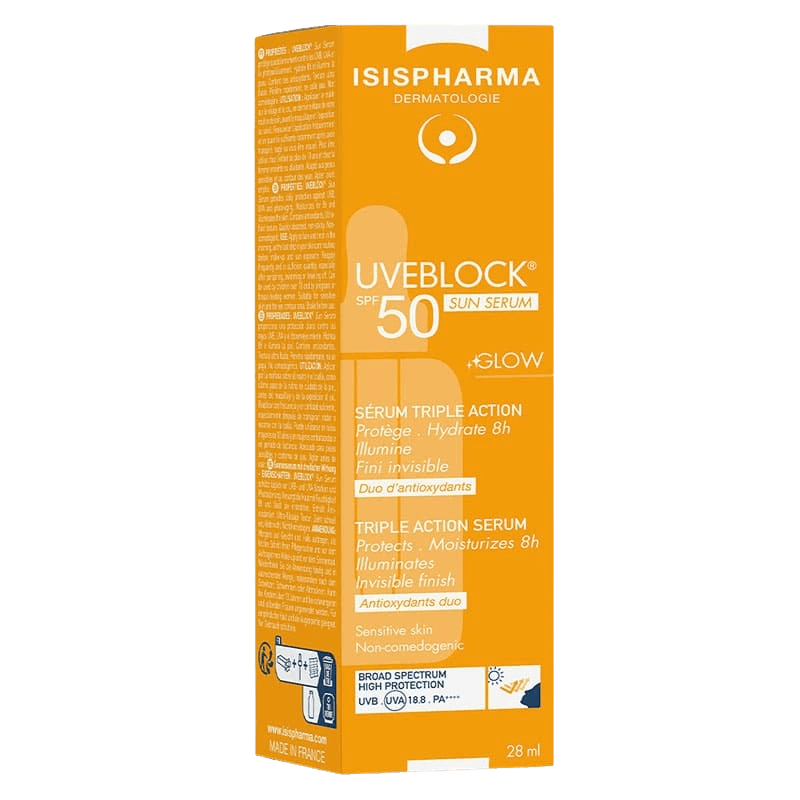 ISISPHARMA Uveblock SPF50 Sun Serum Glow - 28ml