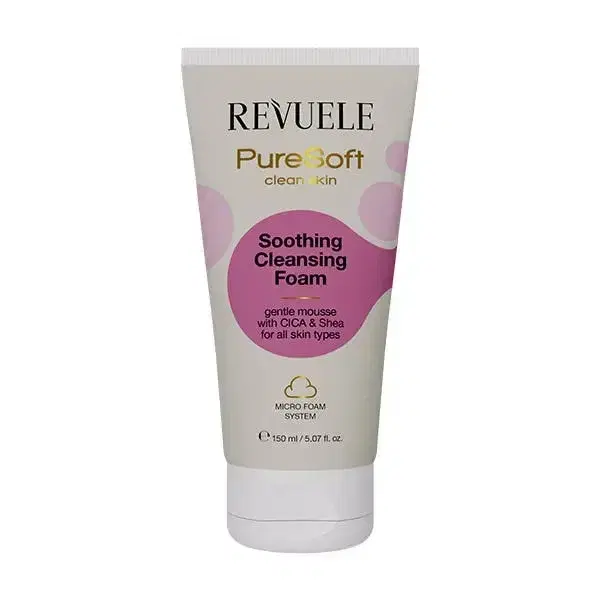 REVUELE Puresoft Soothing Cleansing Foam For All Type Skin - 150ml