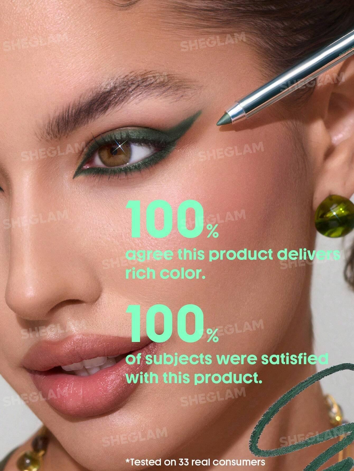 SHEGLAM Gel Liner - (أخضر معدني) Metallic Green