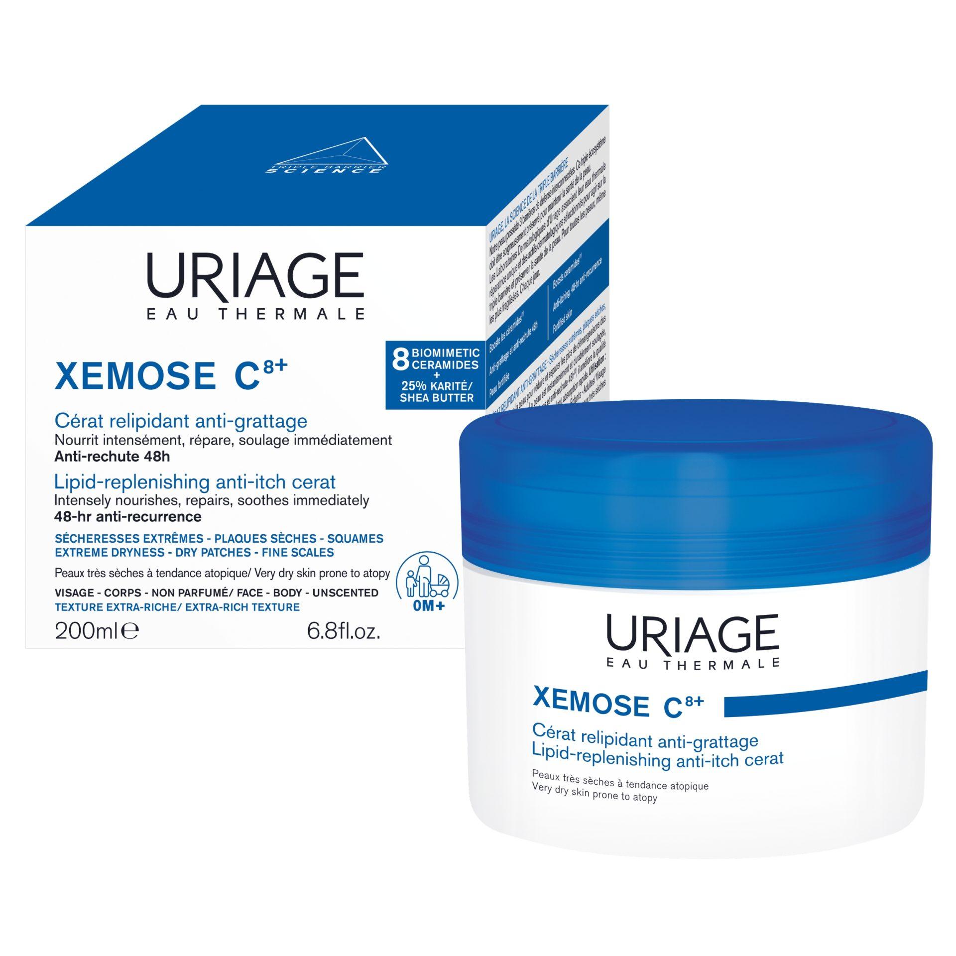 URIAGE Xemose C Lipid-Replenishing Anti-Itch Cerat - 200ml