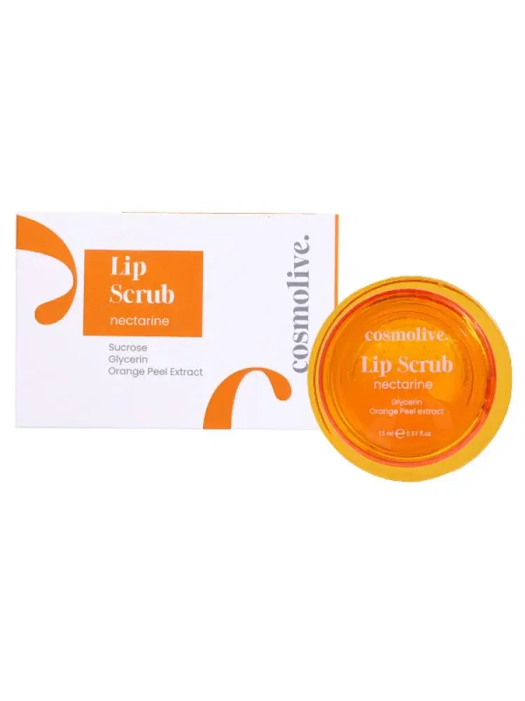 COSMOLIVE Lip Scrub Nectarine - 15ml