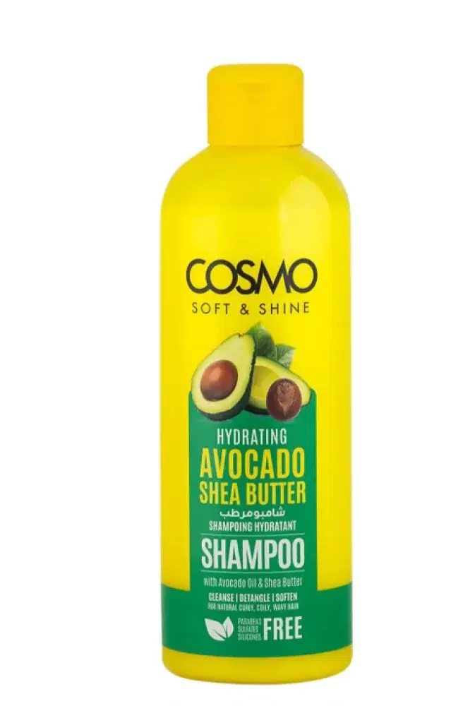 cosmo Hydrating Avocado Shea Butter Shampoo - 480ml