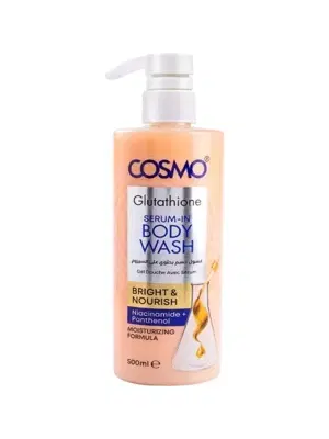 cosmo Glutathione SERUM-IN Body Wash Bright & Nourish- 500ml