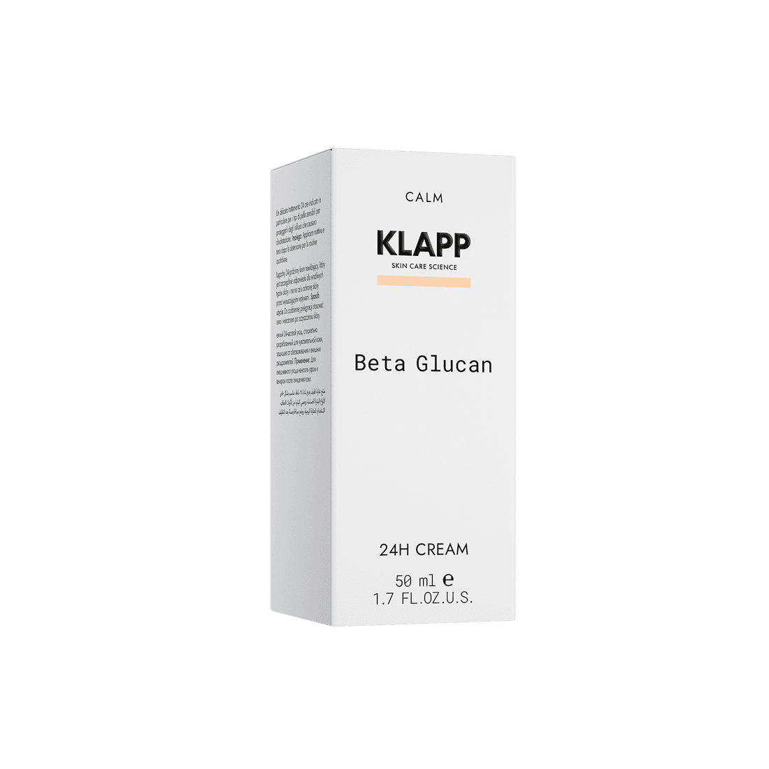 KLAPP Beta Glucan 24h Cream - 50ml