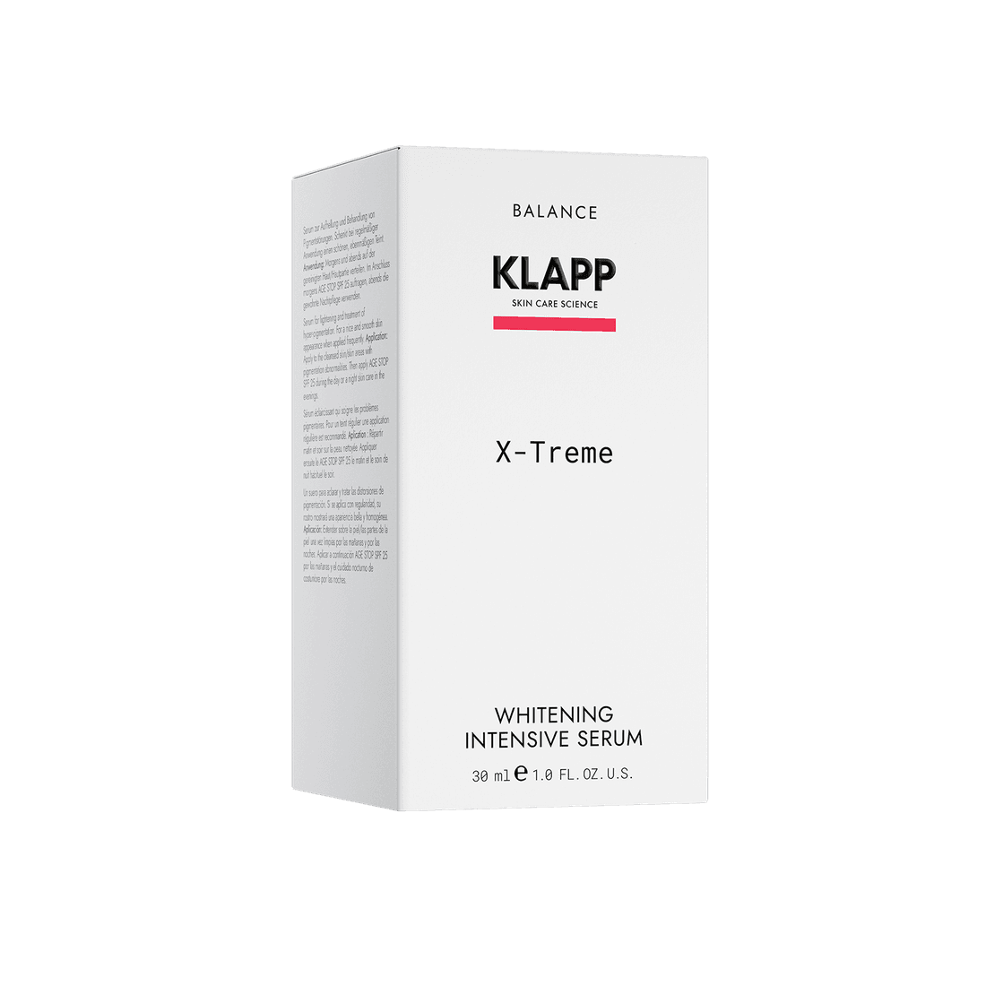 KLAPP X-Treme Whitening Intensive Serum - 30ml