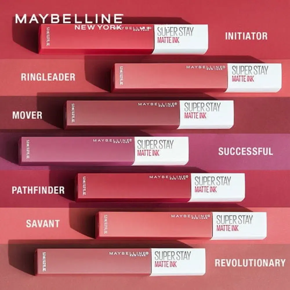 Maybelline superstay matte ink 180 revolutionary
