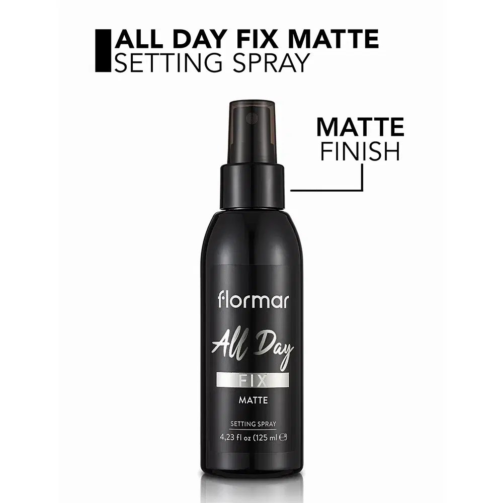 flormar all day flx setting spray MATTE FINISH- 125ml