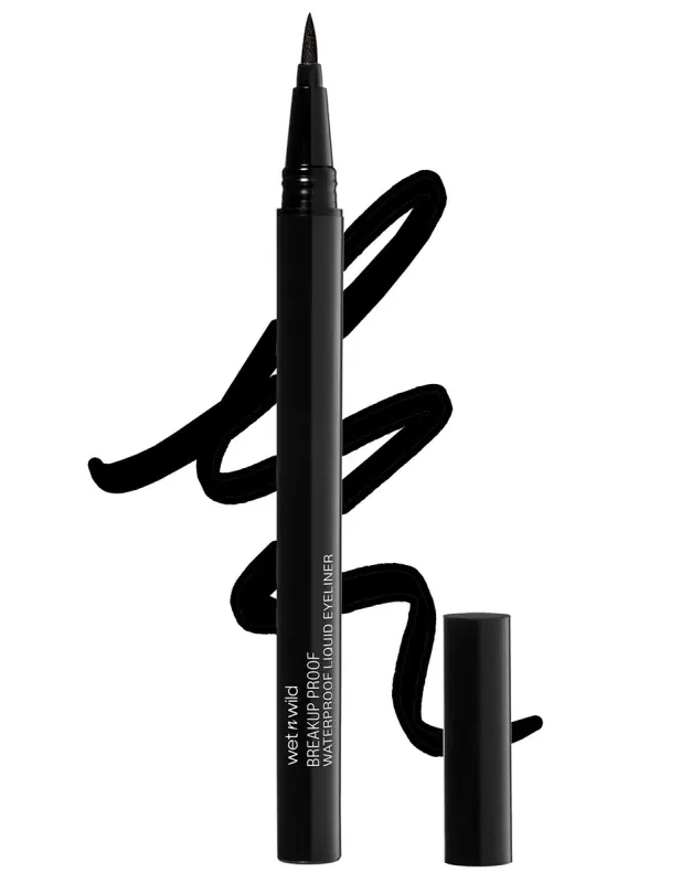wet n wild breakup proof waterproof liquid eyeliner - 1111509E Ultra Black