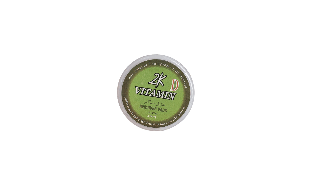 2K Vitamin D Remove Pads - 32 pcs