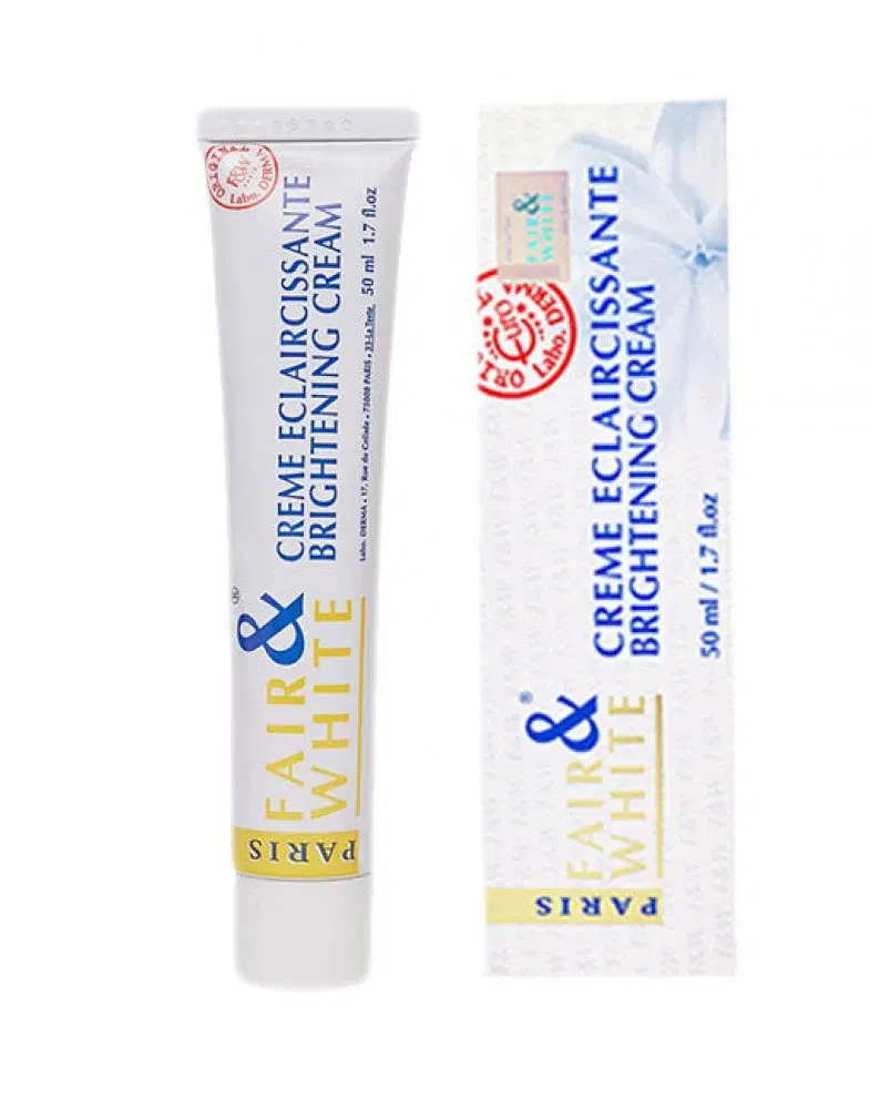 Fair & White Creme Eclaircissante Brighening Cream - 50ml