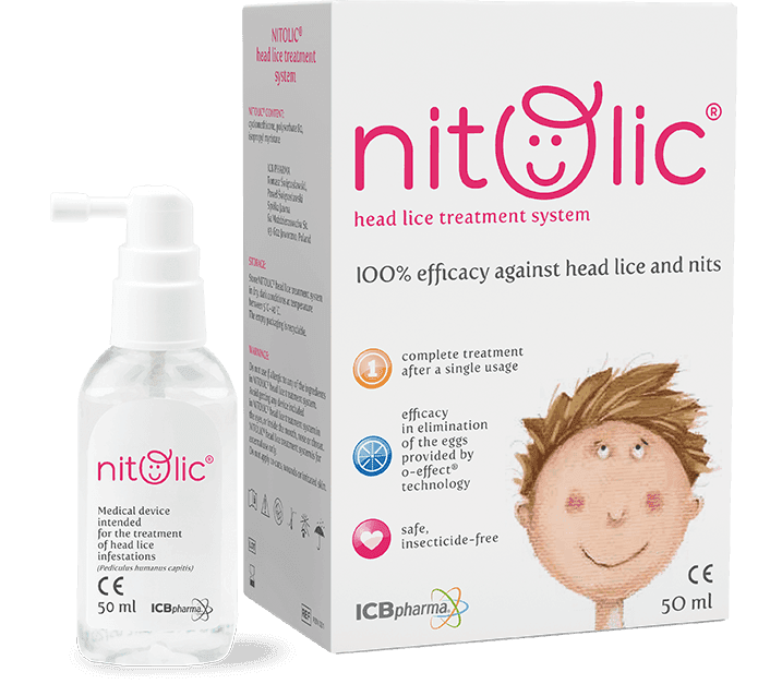 Nitolic With Removal Comb Head Lice And Nits Spray - 50ml