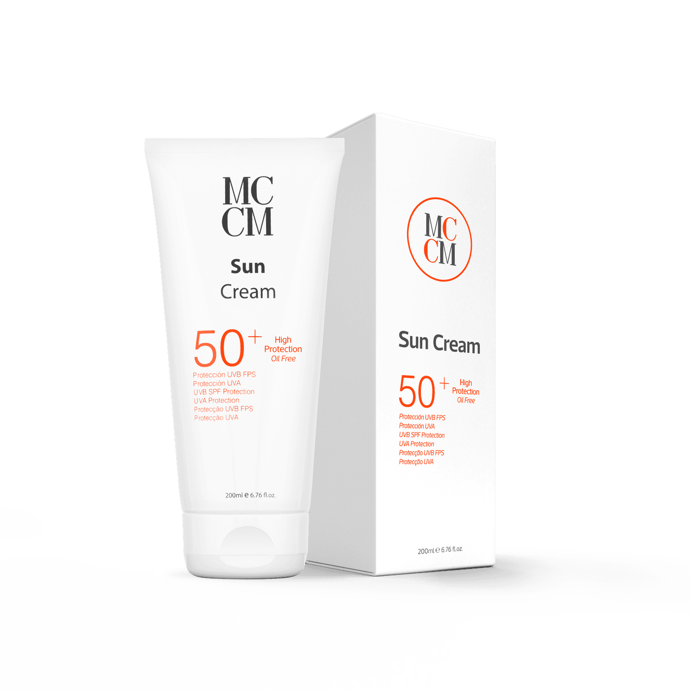 MCCM Sun Cream +50 High Protection Oil Free - 50ml