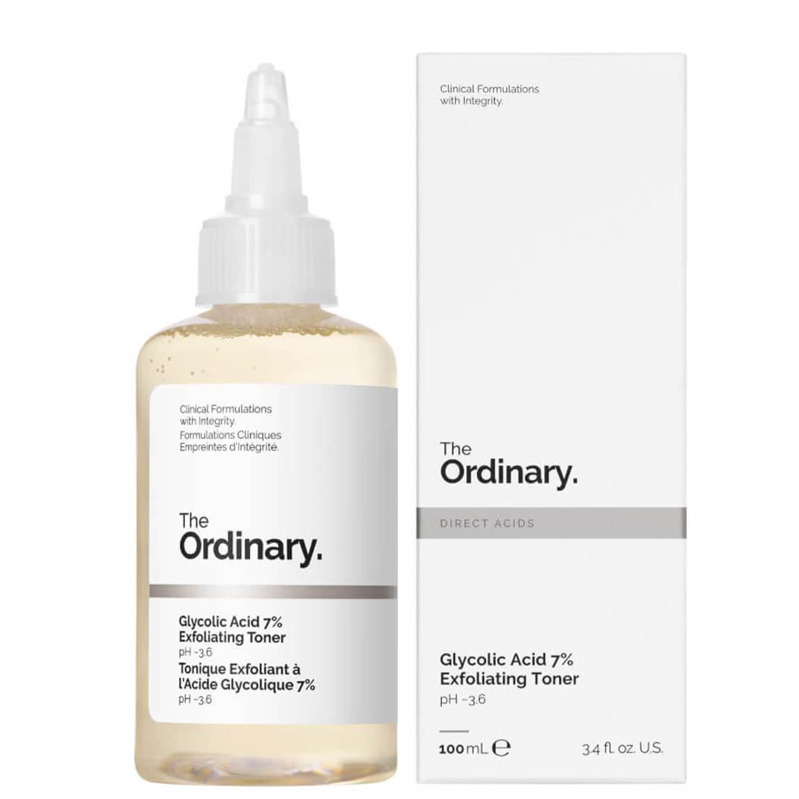 The Ordinary Glycolic Acid 7% Exfoliating Toner -100ml فرنسي مكتب