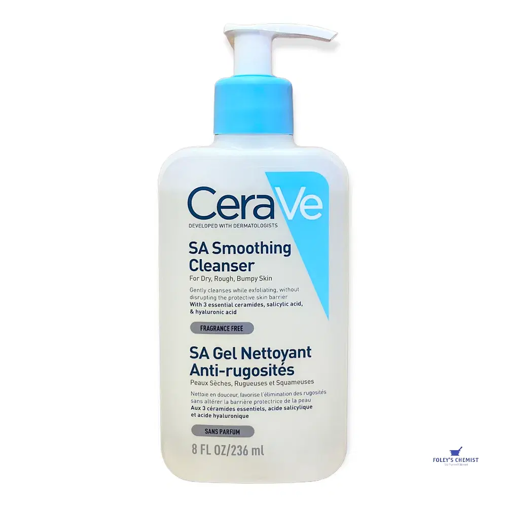 CeraVe SA Smoothing Cleanser for normal, dry and rough skin - 236ml فرنسي المكتب