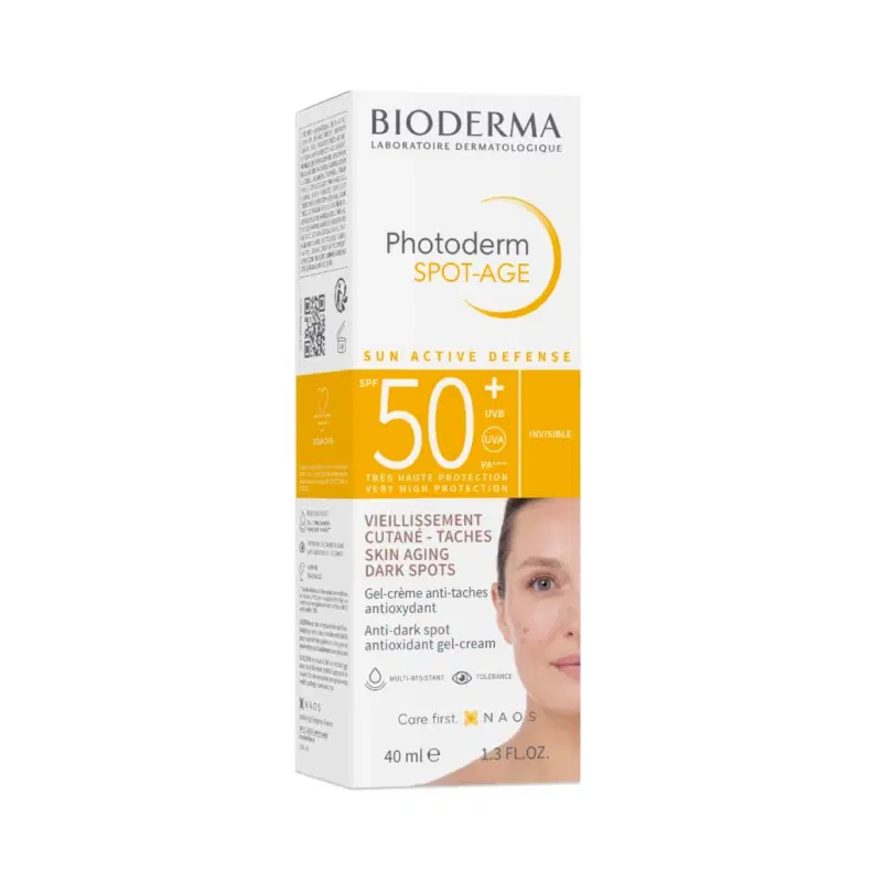 BIODERMA Photoderm Spot-Age SPF50+ Invisible Anti-Dark Spot Antioxidant Gel Cream -40ml