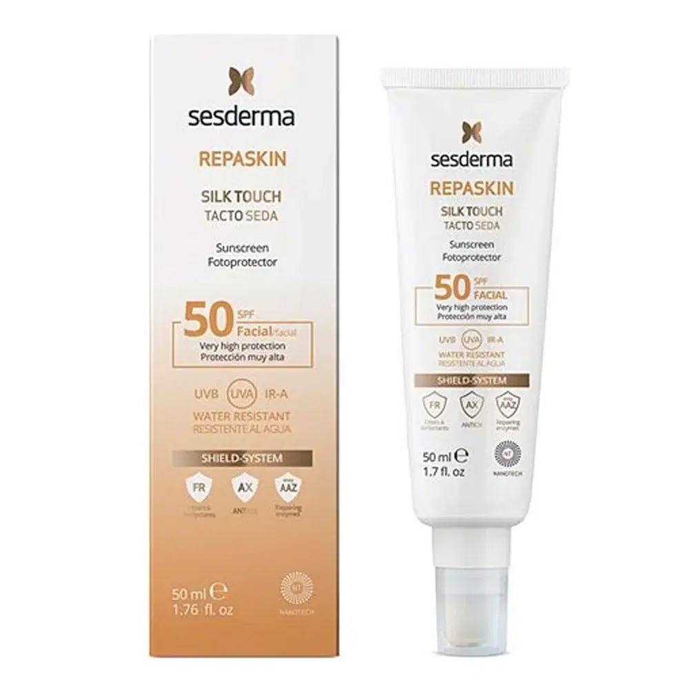 SESDERMA repaskin silky touch 50spf+ water resistant - 50ml