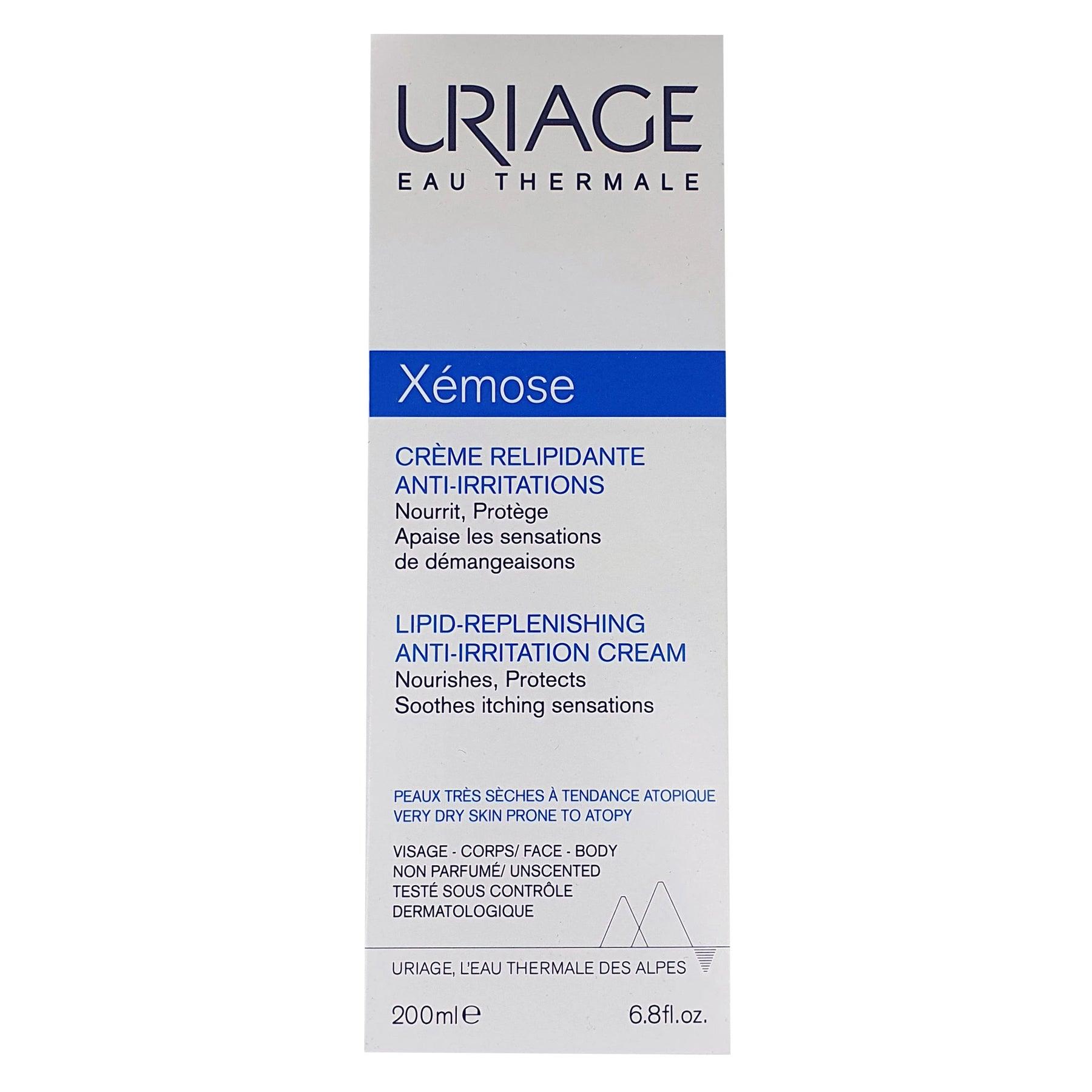 Uriage Xemose Lipid Replenishing Anti-Irritation Cream - 200ml