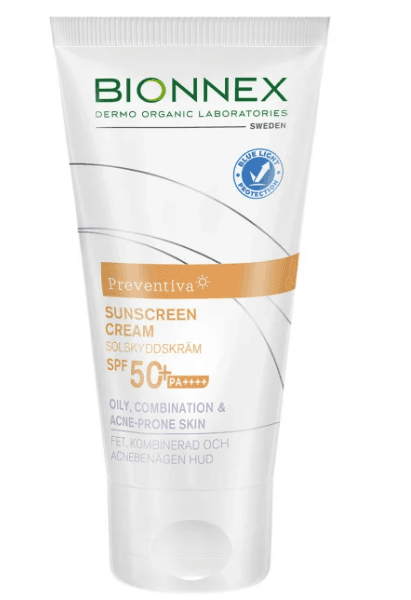 BIONNEX Preventiva Sunscreen Cream SPF50+ Oily, Combination & Acne-Prone Skin - 50ml