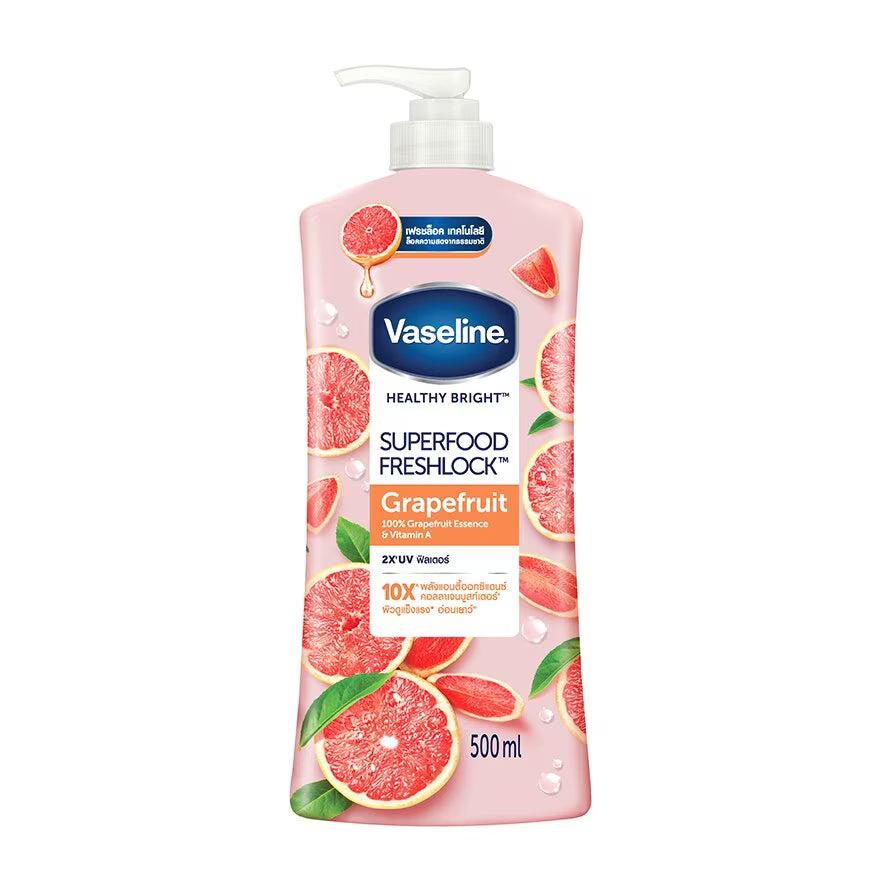 Vaseline Healthy Bright Superfood Freshlock Grapefruit - 500ml