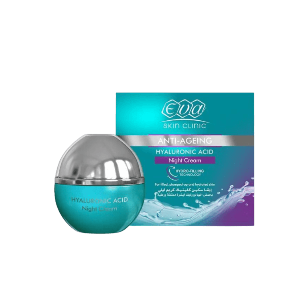 EVA Anti Ageing Hyaluronic Acid Night Cream - 45ml