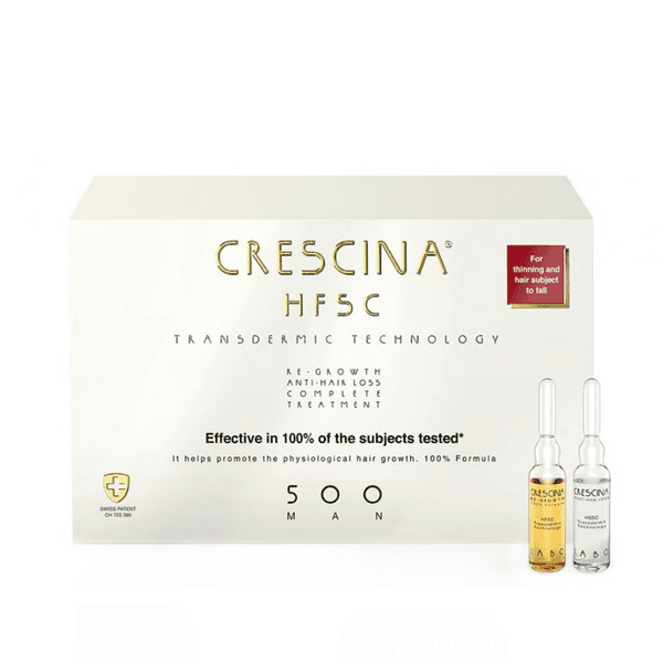 Crescina HFSC 500 MAN For Thinning and hair subject to fall - 10+10*3.5ml
