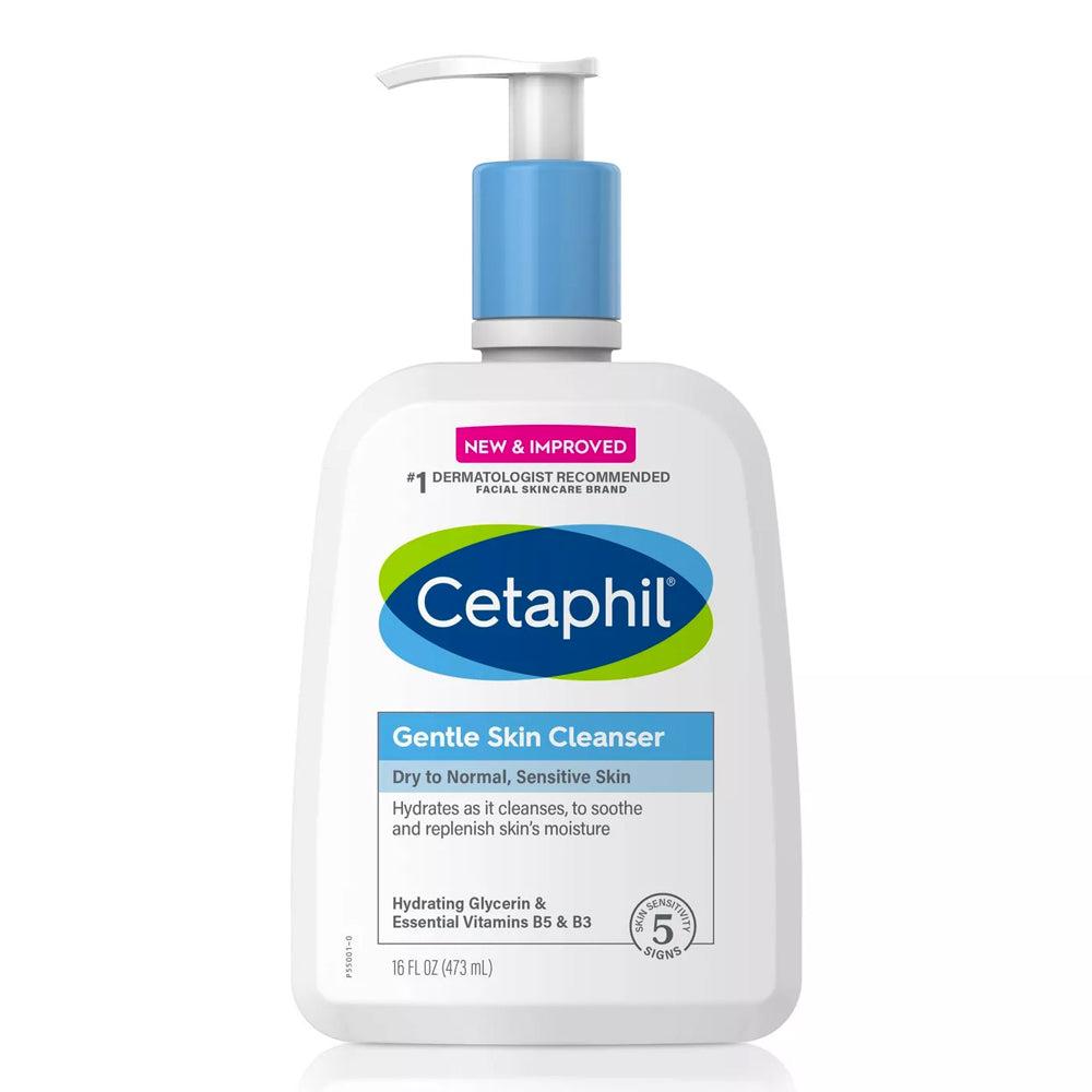 Cetaphil Gentle Skin Cleanser For Normal to Dry , Sensitive Skin- 473ml
