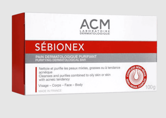 ACM Sebionex Purifying Dermatological Bar - 100g