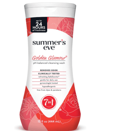 summer's eve Golden Glamour daily refreshing wash 5in1 - 444ml